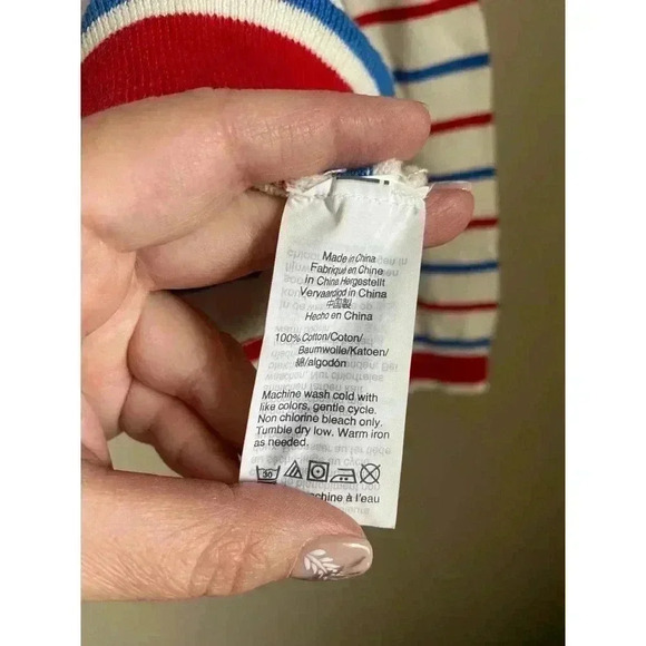 J. Crew Factory Peyton Mixed-stripe Sweater Size Small - Picture 5 of 7